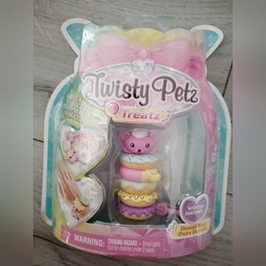 Treatz Donut Bear Bracelet Twisty Petz New In Box